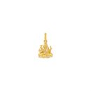 22ct Yellow Gold Lakshmi Seated Pendant