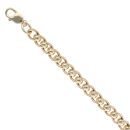 9ct Yellow Gold Rollerball Bracelet 7.5"