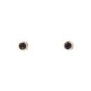 9ct Yellow Gold Sapphire Stud Earrings