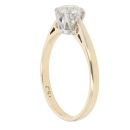 18ct Yellow Gold 0.50ct Brilliant Cut Diamond Solitaire Ring