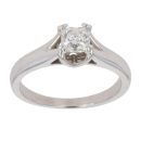 Platinum 0.50ct Diamond Solitaire Ring