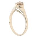 9ct Yellow Gold Yellow Gemstone Single Stone Ring