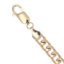 9ct Yellow Gold Curb Bracelet 8"