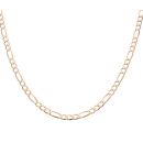 9ct Yellow Gold Figaro Chain 30"