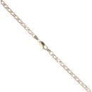 9ct Yellow Gold Double Curb Chain 18"
