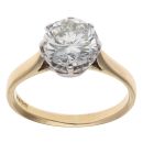 18ct Yellow Gold 1.60ct Brilliant Cut Diamond Solitaire Ring