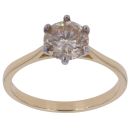 18ct Yellow Gold 1.50ct Tinted Diamond Solitaire Ring