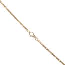 9ct Yellow Gold Byzantine Chain 18"