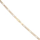 9ct Yellow Gold Figaro Chain 28"
