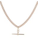 9ct Yellow Gold Albert T-Bar Chain 18"