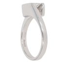 Platinum 0.75ct Princess Cut Diamond Solitaire Ring