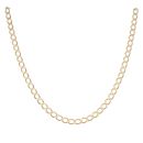 9ct Yellow Gold Curb Chain 18"