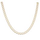 9ct Yellow Gold Curb Chain 20"