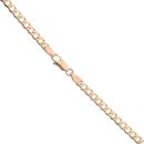 9ct Yellow Gold Curb Chain 18"