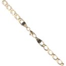 9ct Yellow Gold Double Curb Chain 20"