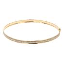 9ct Yellow Gold Moon Dust Bangle