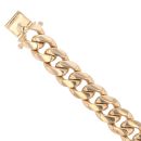 9ct Yellow Gold Curb Bracelet 8.5"