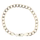 9ct Yellow Gold Curb Bracelet 8.5"