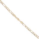 9ct Yellow Gold Figaro Chain 18"