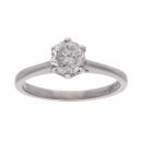 9ct White Gold 0.50ct Diamond Solitaire Ring