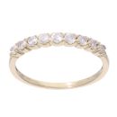 9ct Yellow Gold 0.35ct Diamond Eternity Ring