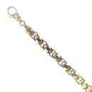 9ct Yellow Gold Byzantine Bracelet 8.5"
