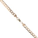 9ct Yellow Gold Curb Chain 18"