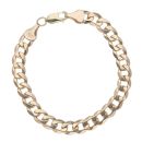 9ct Yellow Gold Curb Bracelet 7.5"