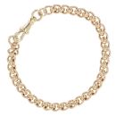 9ct Yellow Gold Rollerball Bracelet 8"