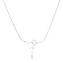 18ct White Gold 0.33ct Diamond Fancy Chain 18"