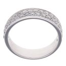 18ct White Gold 0.70ct Brilliant Cut Diamond Fancy Ring