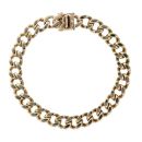 9ct Yellow Gold Curb 9" Bracelet