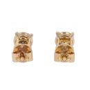 9ct Yellow Gold 0.16cts Diamond Stud Earrings by Anya Belle