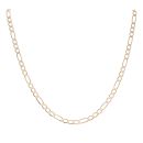 9ct Yellow Gold Figaro Chain 16"