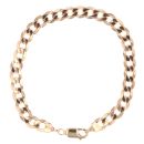 9ct Yellow Gold  Curb Bracelet 8"