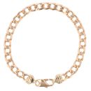9ct Yellow Gold Curb Bracelet 8.5"