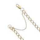 9ct Yellow Gold Curb Bracelet 8"