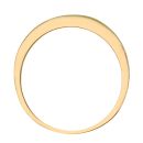 9ct Yellow Gold Amethyst and Diamond Eternity Ring