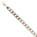 9ct Yellow Gold Curb Bracelet 9"
