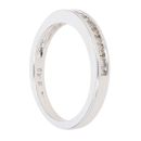 9ct White Gold 0.25ct Brilliant Cut Diamond Eternity Ring