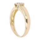 18ct Yellow Gold 1.00ct Brilliant Cut Diamond Solitaire Ring