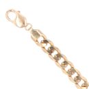 9ct Yellow Gold Curb Bracelet 9"