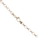 9ct Yellow Gold Square Belcher Chain 20"