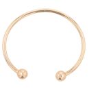 9ct Yellow Gold Torque Plain Bangle