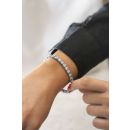 9ct White Gold 6.00ct Diamond Tennis 7" Bracelet