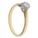 18ct Yellow Gold 0.33ct Brilliant Cut Diamond Solitaire Ring