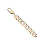 9ct Yellow Gold Curb Bracelet 8.5"