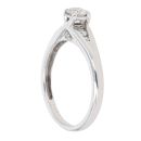 9ct White Gold 0.40ct Brilliant Cut Diamond Solitaire Ring