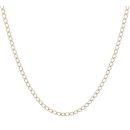 9ct Yellow Gold Curb Chain 20"