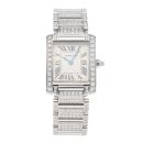 Cartier Custom Tank Francaise Pre Owned Watch Ref 2384